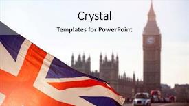  Presentation with brexit britain exit - Presentation having britain exit - brexit concept - image background and a  colored foreground