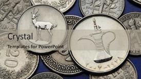  Presentation with emirates - Slides having united arab emirates sand gazelle background and a light gray colored foreground