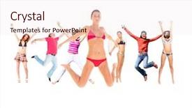  Presentation with win win - PPT layouts enhanced with united colleagues winning idea background and a  colored foreground