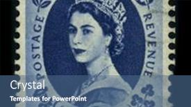  Presentation with 1960s - Beautiful presentation theme featuring united-kingdom-circa-1960 backdrop and a ocean colored foreground