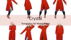  Presentation with myself - Presentation theme featuring united me and myself colorful success background and a coral colored foreground