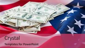  Presentation with nationalism - Audience pleasing slides consisting of united nations economics - budget finance and nationalism concept backdrop and a red colored foreground