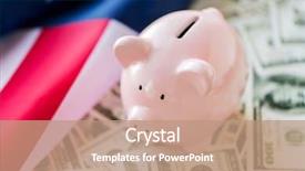  Presentation with nationalism - PPT layouts consisting of united nations economics - state budget finance saving background and a coral colored foreground