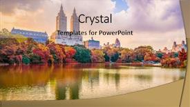  Presentation with new york - Audience pleasing slide deck consisting of united states - new york new york usa backdrop and a lemonade colored foreground