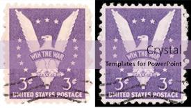  Presentation with world war one - PPT layouts with united-states-1942-win background and a light blue colored foreground