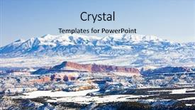  Presentation with capitol - Colorful PPT theme enhanced with united states america - capitol reef national park backdrop and a light blue colored foreground