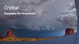  Presentation with united states unity - Cool new presentation design with united states before a light backdrop and a gray colored foreground