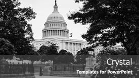  Presentation with united states capitol building - Amazing PPT layouts having united-states-capitol-building backdrop and a dark gray colored foreground