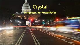  Presentation with avenue - Audience pleasing PPT layouts consisting of united states capitol building backdrop and a wine colored foreground