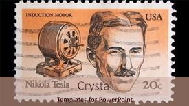  Presentation with induction motor - Cool new presentation theme with united-states-circa-1983 backdrop and a coral colored foreground