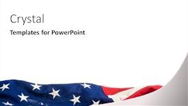  Presentation with united states - Slides enhanced with united-states-flash background and a white colored foreground