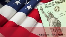  Presentation with irs - Audience pleasing slide set consisting of united-states-irs-stimulus-check backdrop and a crimson colored foreground