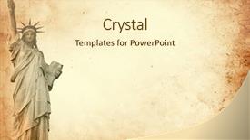  Presentation with parchment paper - Amazing slide set having united states map - new york city parchment paper backdrop and a cream colored foreground