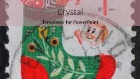  Presentation with christmas stocking - PPT layouts enhanced with holy buddhist chaukhandi stupa in sarnath with octagonal tower uttar pradesh india background and a tawny brown colored foreground