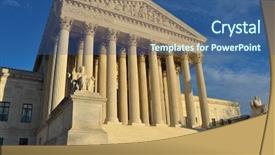  Presentation with united states supreme court - Cool new presentation with united states supreme court backdrop and a ocean colored foreground