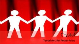  Presentation with research paper big data - Beautiful presentation featuring unity church - figures of man in paper backdrop and a  colored foreground