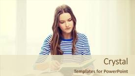  Presentation with education - PPT theme enhanced with univere - education and home concept background and a  colored foreground