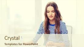  Presentation with education - Slides consisting of univere - education and home concept background and a  colored foreground