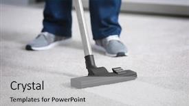  Presentation with dry cleaning - Beautiful PPT theme featuring universal - cleaning service concept dry cleaner's backdrop and a light gray colored foreground