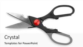  Presentation with kitchen - Beautiful slides featuring universal - top view of multipurpose kitchen backdrop and a white colored foreground