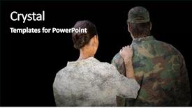  Presentation with wife - Presentation theme with universal design - digital composite of back background and a black colored foreground