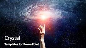  Presentation with universe - Slides featuring universe - when creating something unique mixed background and a black colored foreground