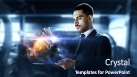  Presentation with augmented reality business - Presentation design with pc broadcast - business augmented reality and future background and a navy blue colored foreground