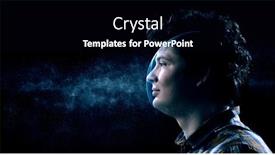  Presentation with universe - PPT layouts consisting of universe-within-mixed-media background and a black colored foreground