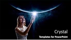  Presentation with universe - PPT layouts enhanced with universe-within-mixed-media background and a black colored foreground