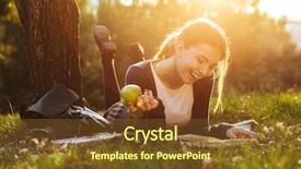  Presentation with cheerful stylish city girl using - Presentation design having university family learning - cheerful teenage girl wearing uniform background and a  colored foreground