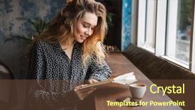  Presentation with lactation young woman breastfeeding - Amazing theme having university restaurant - beautiful young woman sitting backdrop and a tawny brown colored foreground