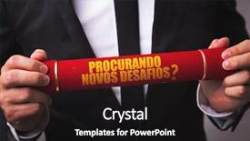  Presentation with challenges - Colorful presentation theme enhanced with university student human development - looking for new challenges backdrop and a black colored foreground