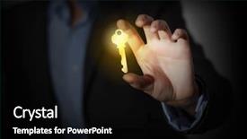  Presentation with shining - Audience pleasing slide deck consisting of unlock potential - close up image of business backdrop and a black colored foreground