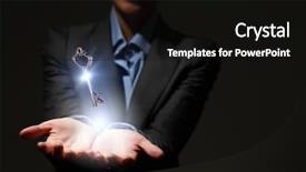  Presentation with shining - Presentation theme with armenia the beautiful mountain gorge of the azat river near the village and the garni temple background and a light blue colored foreground