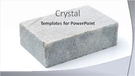  Presentation with marble - Slide deck consisting of unpolished-marble-block-isolated background and a white colored foreground