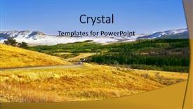  Presentation with wild learning - PPT layouts enhanced with unpredictability - herd of wild bisons are background and a  colored foreground