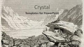  Presentation with glacier - Colorful slide set enhanced with suisse - unteraar glacier old view canton backdrop and a light gray colored foreground