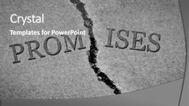  Presentation with pediatric nursing broken bone - PPT theme with untruth - broken promises and breached agreement background and a gray colored foreground