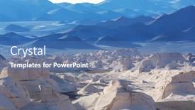  Presentation with desert - Cool new PPT layouts with unusual-campo-de-piedra-p backdrop and a ocean colored foreground