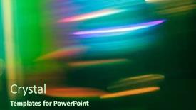  Presentation with abstract - Theme featuring unusual-colorful-abstract-background-digital background and a forest green colored foreground