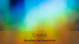  Presentation with abstract - Cool new presentation theme with unusual-colorful-abstract-background-digital backdrop and a gold colored foreground