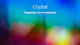  Presentation with abstract - Presentation theme with unusual-colorful-abstract-background-digital background and a gray colored foreground