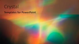  Presentation with photo - Presentation theme featuring unusual-colorful-abstract-background-digital background and a red colored foreground