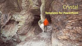  Presentation with arizona - Slide set featuring unusual-landscape-at-the-chiricahua background and a violet colored foreground