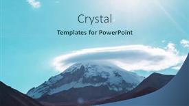  Presentation with adventure - Theme consisting of unusual-mountains-landscapes-in-bolivia background and a light blue colored foreground