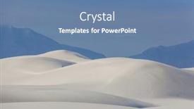  Presentation with natural - PPT theme featuring unusual-natural-landscapes-in-white background and a teal colored foreground