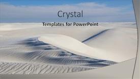  Presentation with natural - Theme featuring unusual-natural-landscapes-in-white background and a teal colored foreground