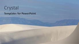  Presentation with natural - Slides enhanced with unusual-natural-landscapes-in-white background and a  colored foreground