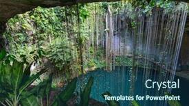  Presentation with tropical - Amazing presentation having unusual-natural-tropical-landscapes-ik backdrop and a ocean colored foreground