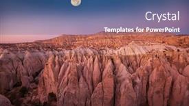  Presentation with cappadocia - Cool new slide set with unusual-rock-formation-in-famous backdrop and a ocean colored foreground